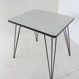 Table d'appoint moderniste en formica de Negema, années 1950
