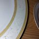 set of antique porcelain tableware from Austria – gilding –