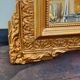 Miroir bois et stuc doré 19 ème