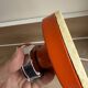 Eyeball Magnet Table Lamp – Orange & Chrome Metal (1970s)