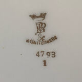 Vintage porcelain jug with lid