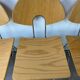 6 Mikado chairs 1800, stackable, design by Walter Leeman for Kusck&co.
