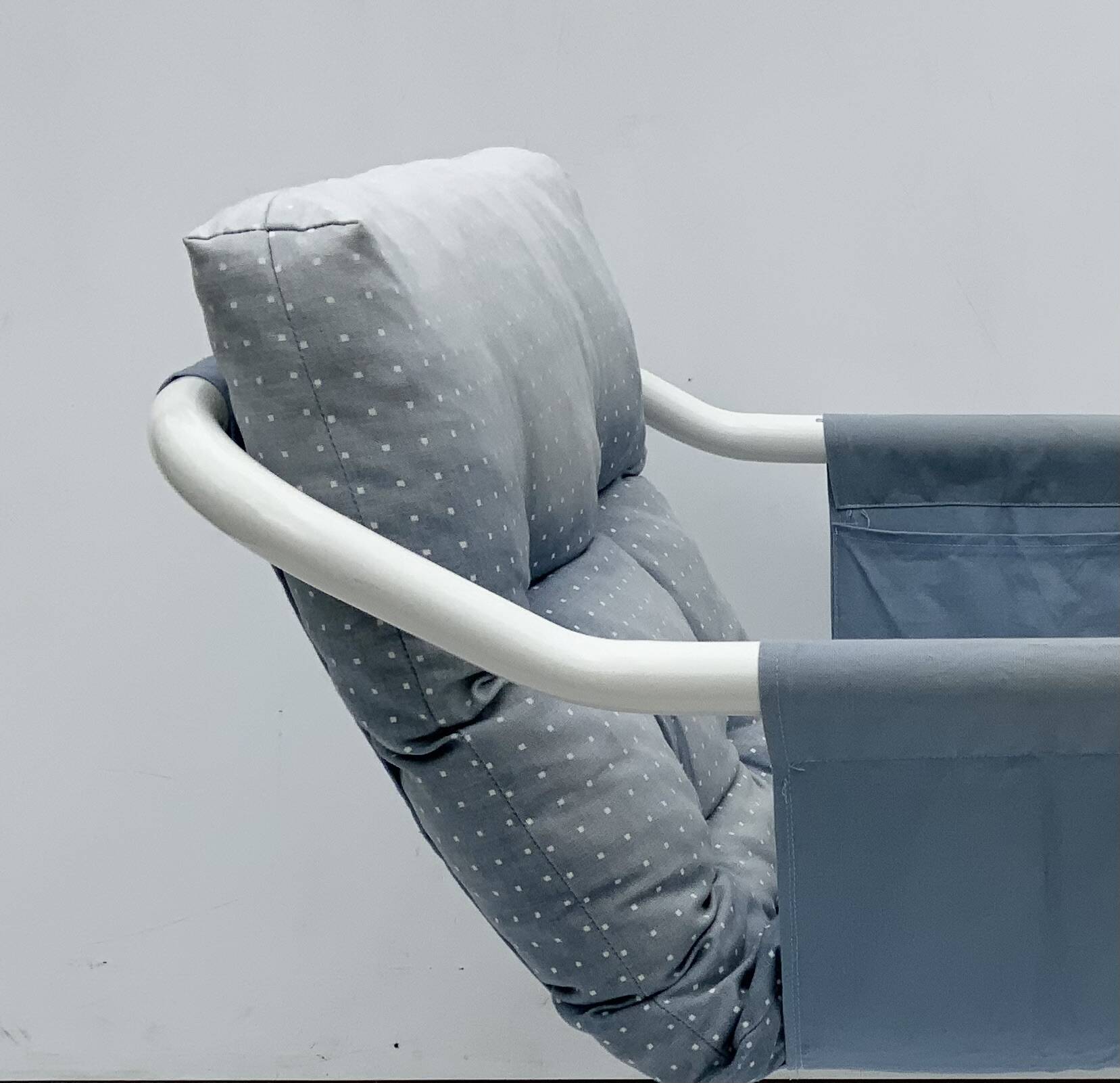 Vintage Tubular Mio Armchair 1970s