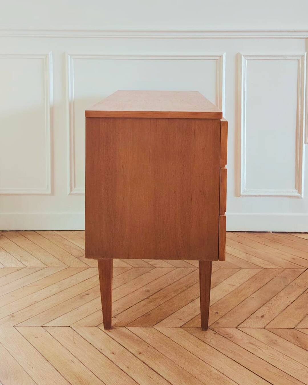 Enfilade vintage rénovée, années 60