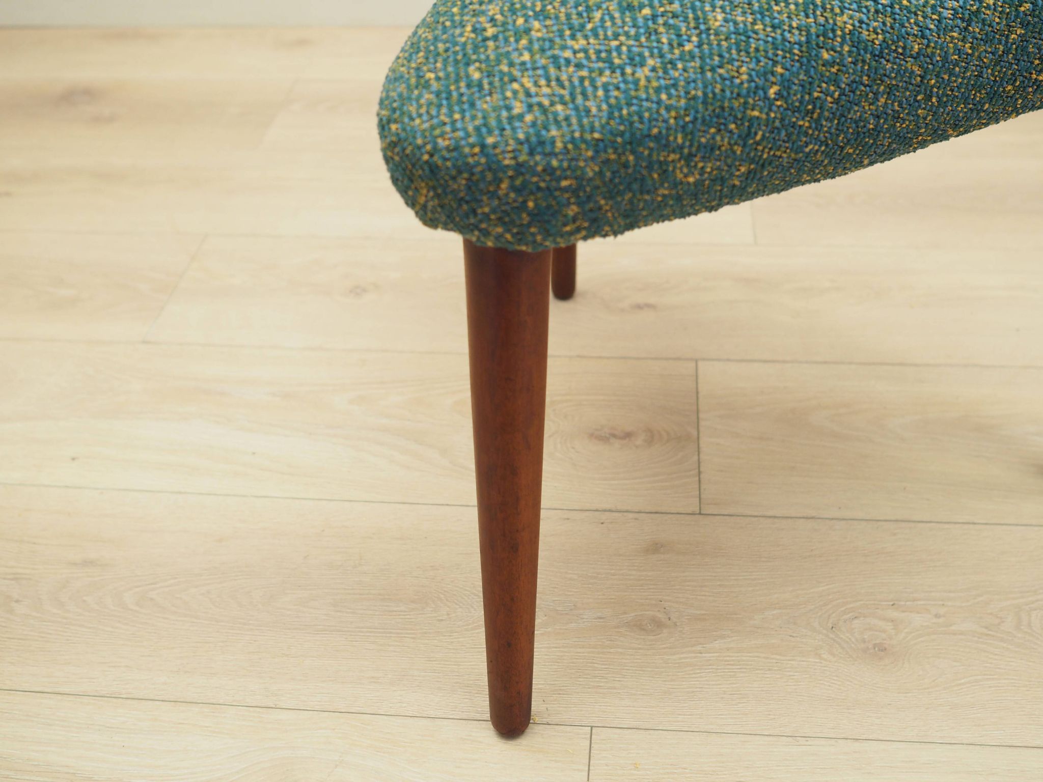Teak footrest, Danish design, 1970s, production: Denmark