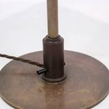 Table Lamp PH 4/2½ Made With White Opal Glass & Burnished Brass By Poul Henningsen From 1930s