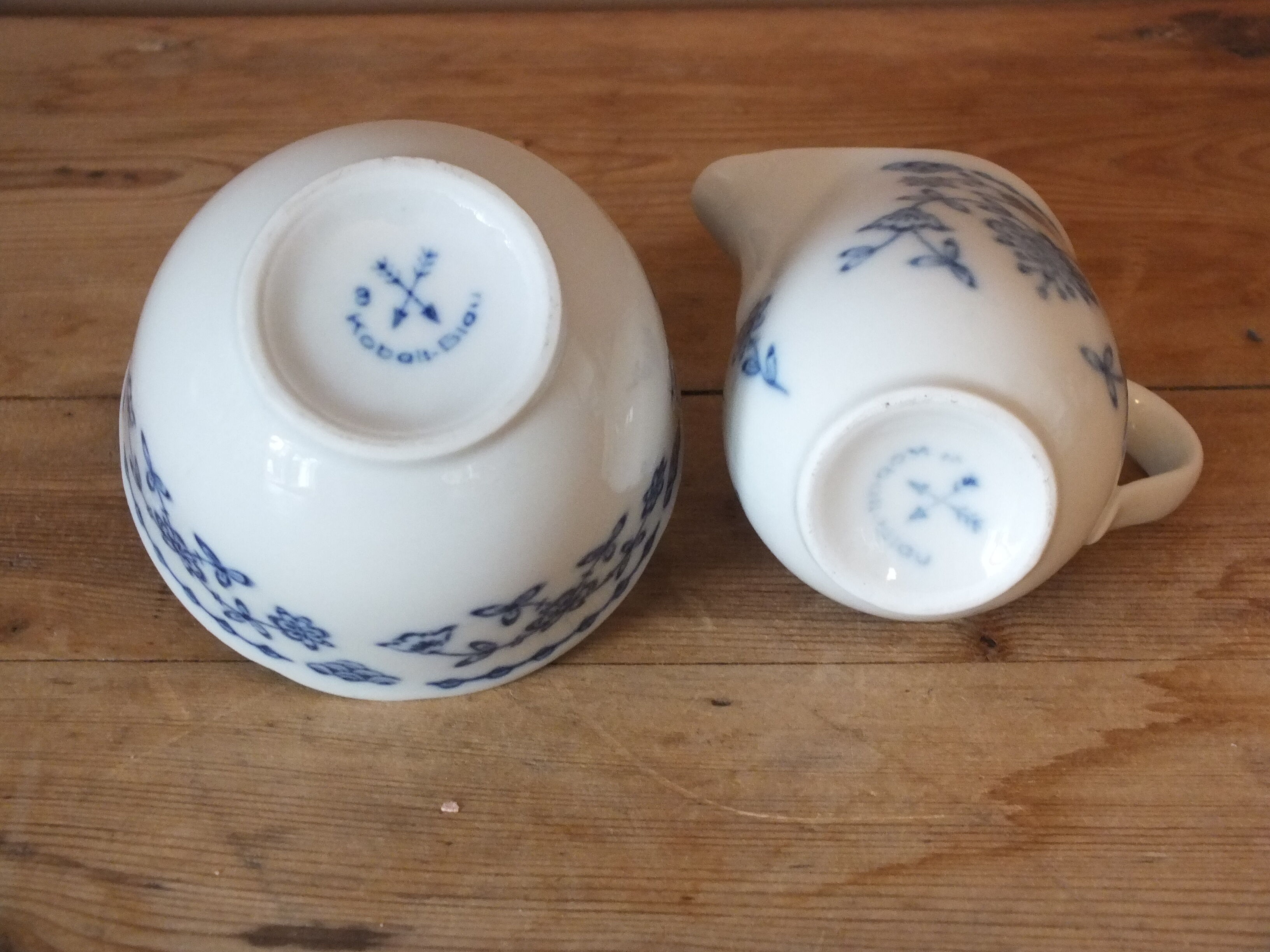 Meissen Koblat-blau porcelain coffee service - crossed swords