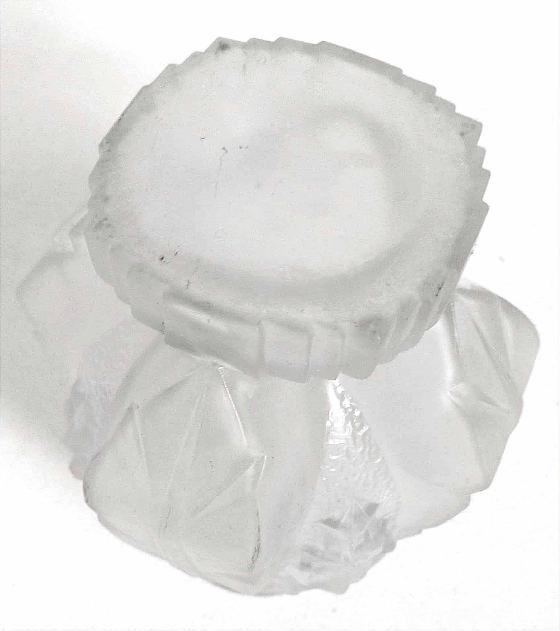 Art vase signed Muller, Height 20 cm