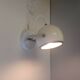 Wall lamp - Eye Ball - Space Age - Glossy White - 1970