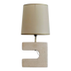 Large sculptural lamp in stone 1970