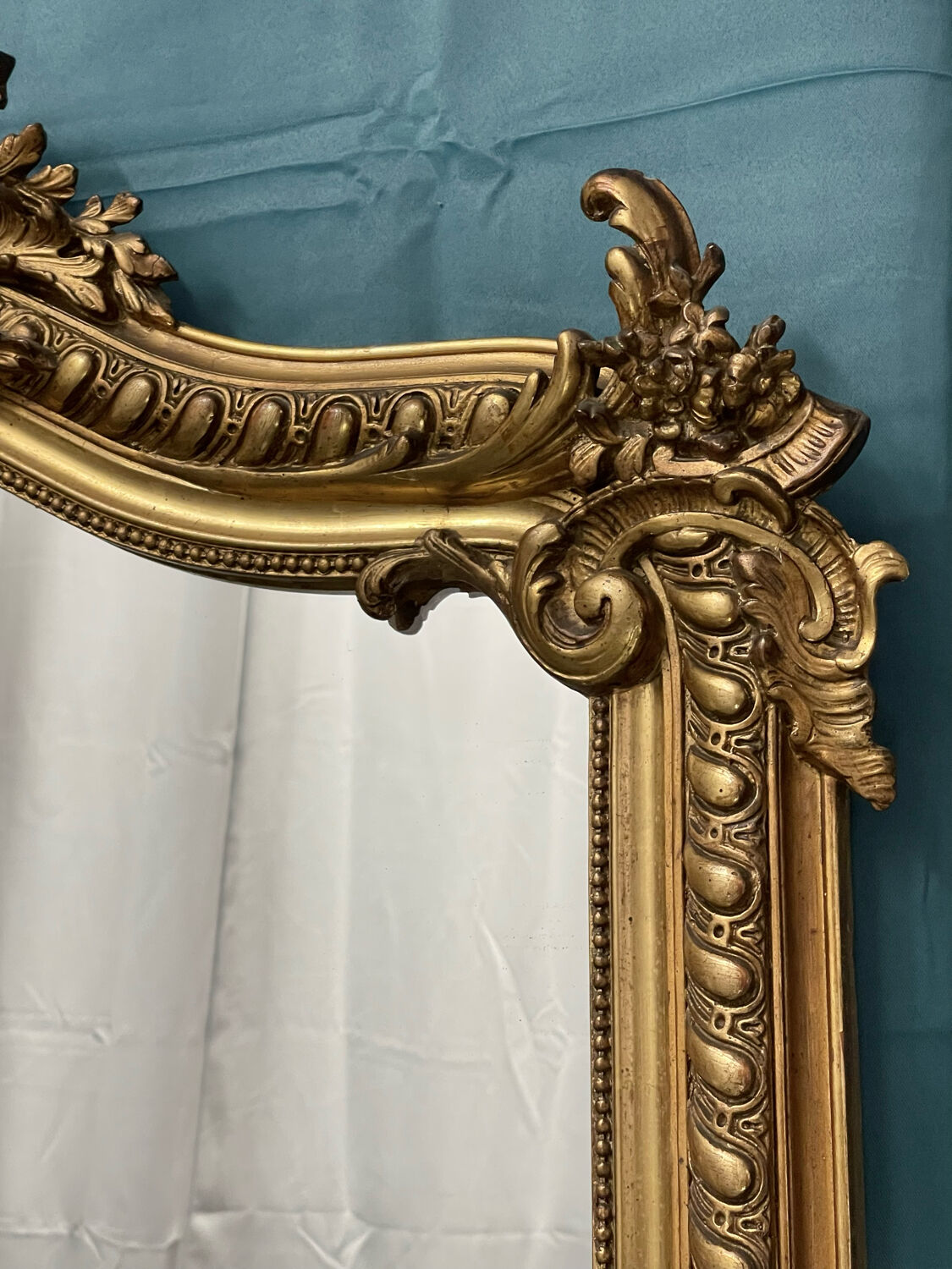 Mirror 151x108 cm old louis XV era Napoleon III