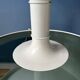 White Space Age table lamp Woja Holland with opal glass shade
