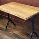 Table de bistrot ancienne Pierre Ouvrier