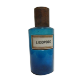 Pharmacy licopode blue label porcelain pot