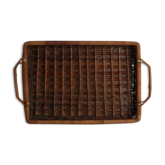 Wicker tray