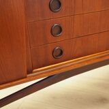 High teak sideboard, Danish design, 1970s, production: Denmark