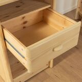 Solid wood desk from the 1980s