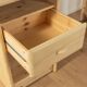 Solid wood desk from the 1980s
