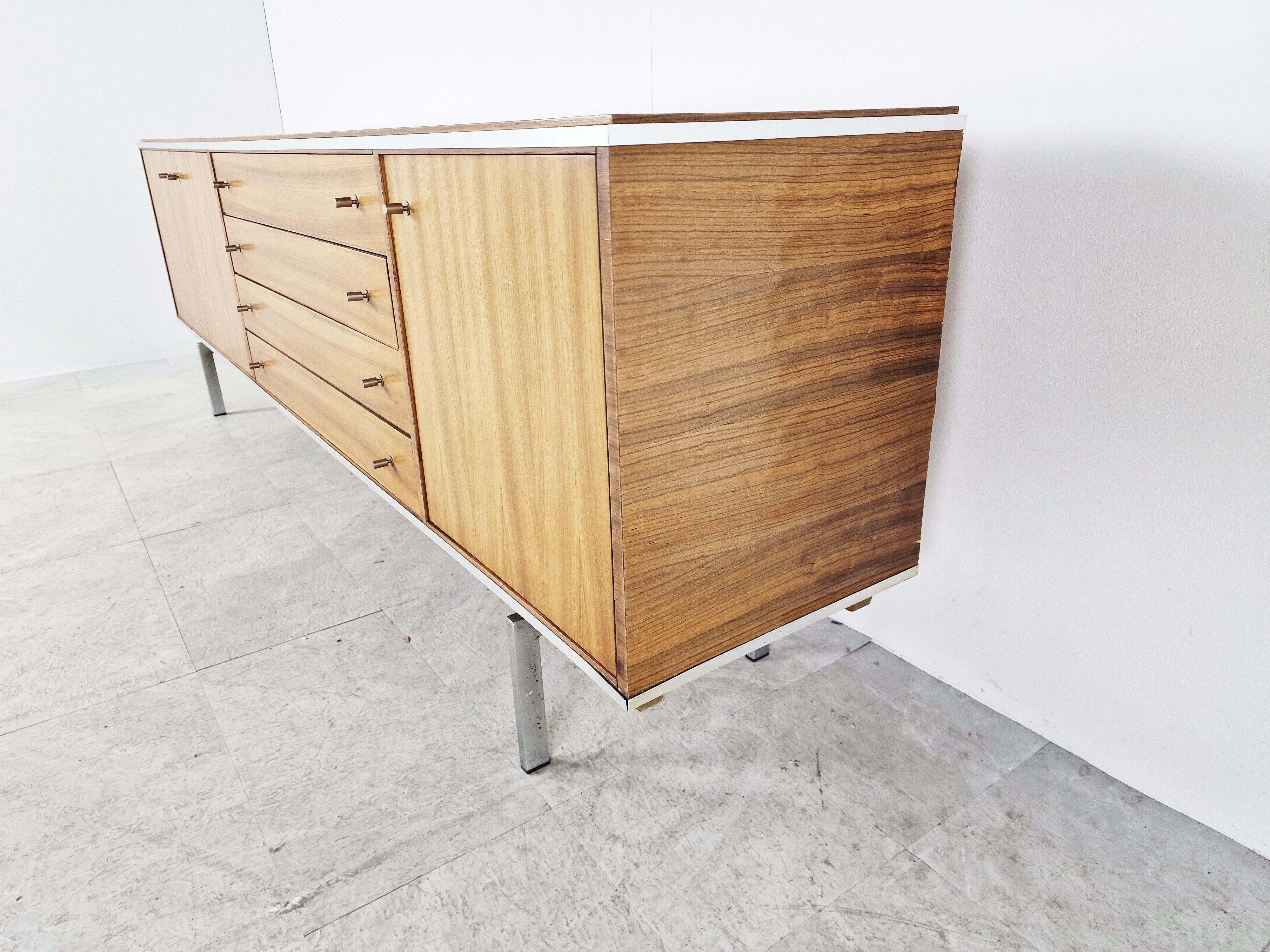 Vintage sideboard by Pieter De Bruye for AL Meubel, 1960s