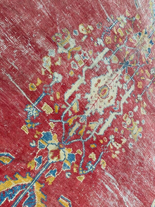 Turkish Smyrne Oushak carpet 236x466 cm