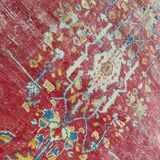Tapis ancien Smyrne turc 236x466 cm
