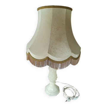 Lampe en albâtre à poser