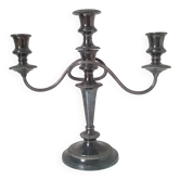 Barker Silver Plated Candlestick, Ellis England