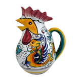 Animal pitcher rooster Sberma dervta decorated and numbered