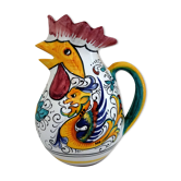 Animal pitcher rooster Sberma dervta decorated and numbered
