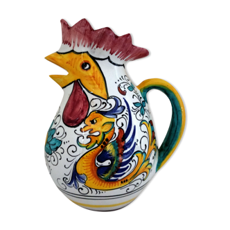 Animal pitcher rooster Sberma dervta decorated and numbered