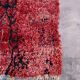 Tapis Marocain Talsint rouge - 113 x 259 cm