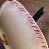 Ceramic plate, H. Bequet Quaregnon, 1950s