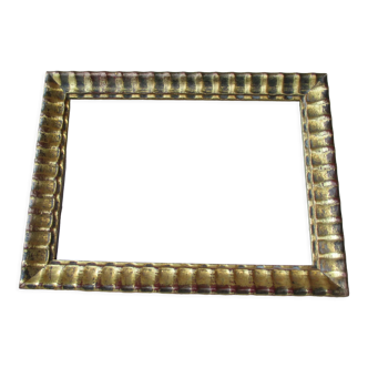 Vintage gilded wood frame for subject 132 x 181 mm