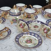 Vintage porcelain café service
