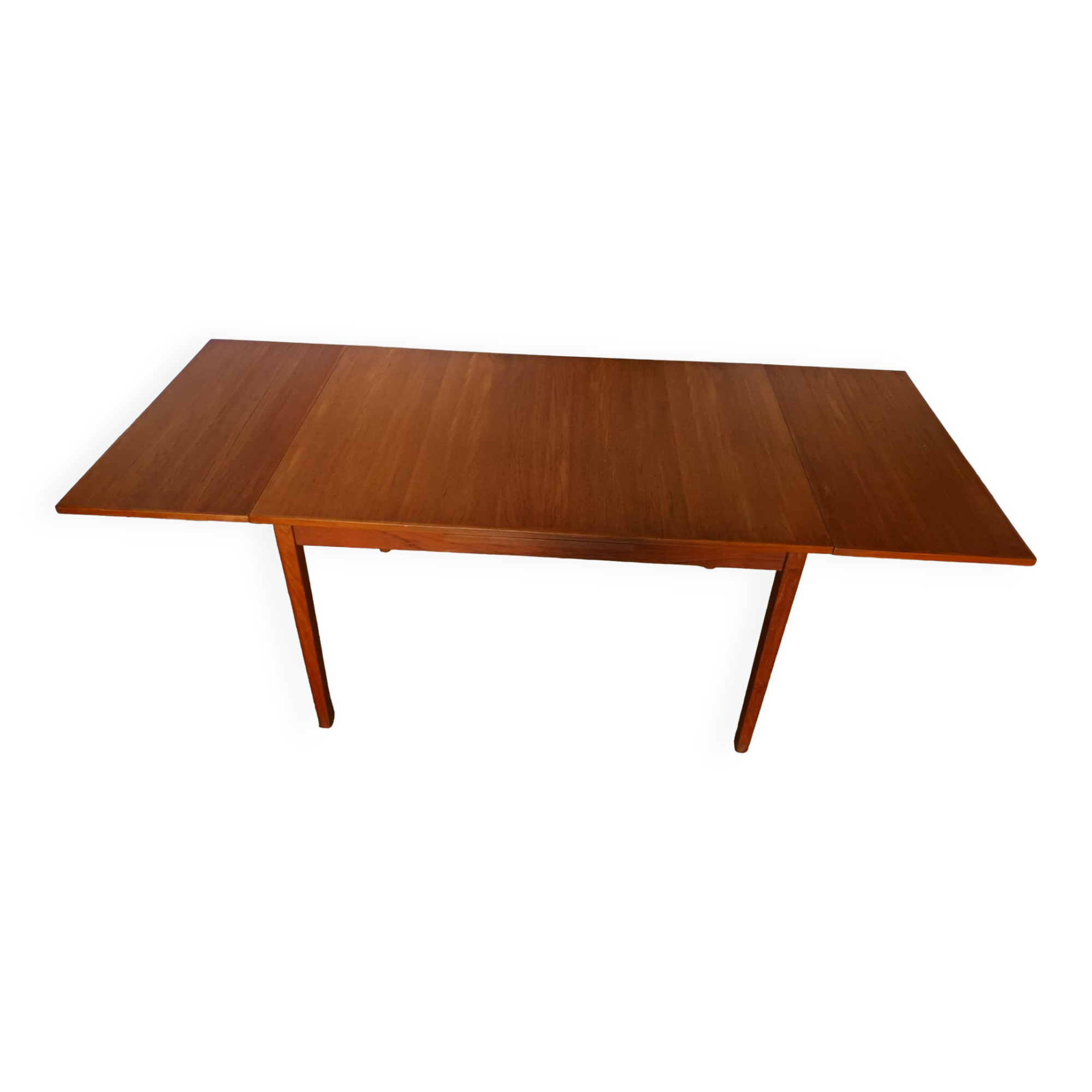 Scandinavian teak extension table from the 60s