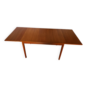 Scandinavian teak extension table from the 60s