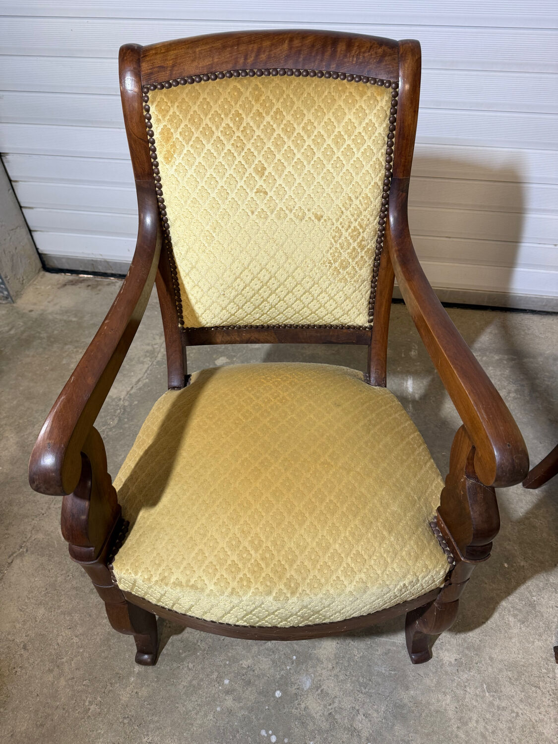 Antique armchairs