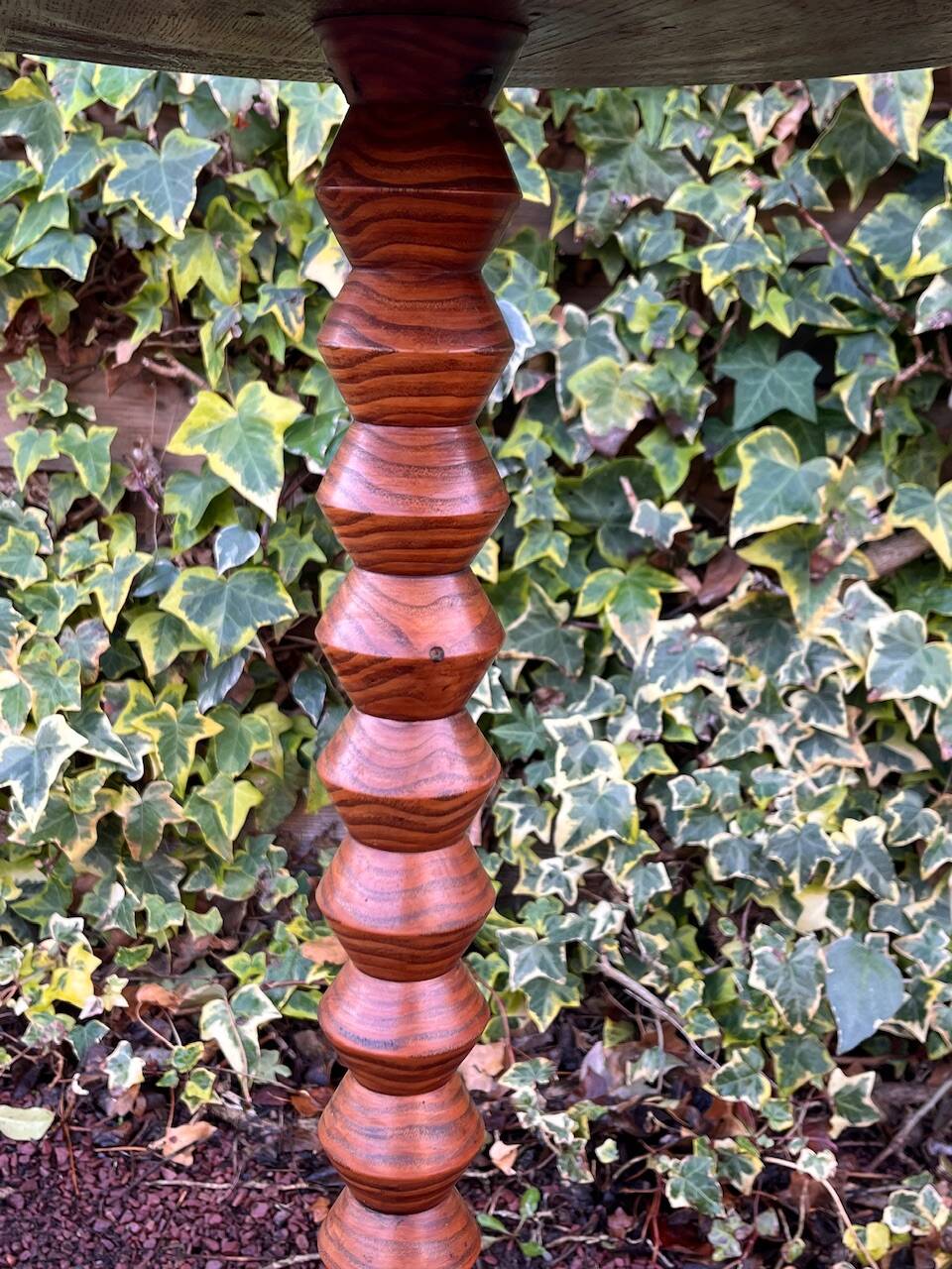 Wooden dessert table