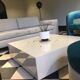 Table basse Essence conçue par le designer italien Gio Pagani.