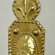 Pair of mid-century Swedish brass sconces