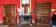 Pair of large oak bookshelves in louis-philippe style