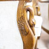 Set of Vintage Mahogany Chairs, 1920s