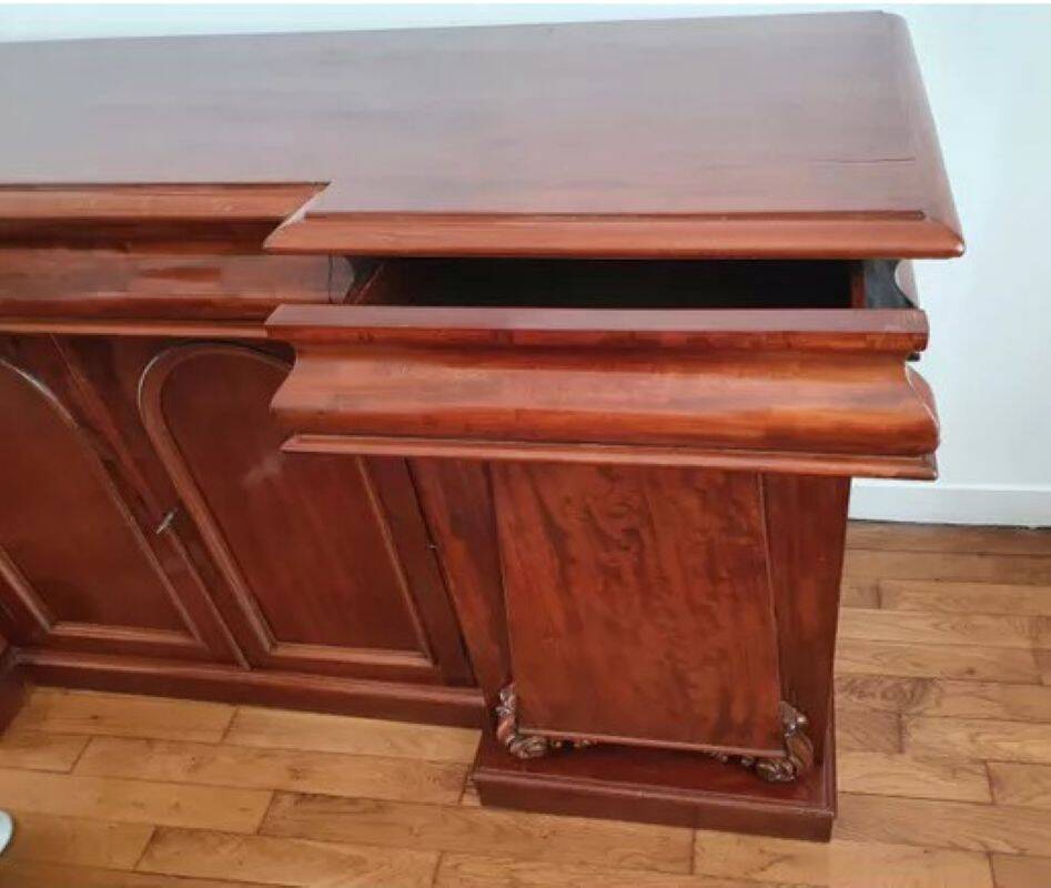 Victorian Enfilade in Cuban Mahogany, 19th Century