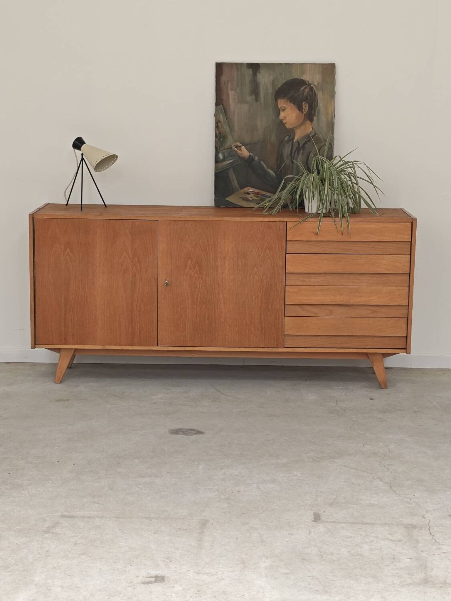 Enfilade U460 wood by Jiri Jiroutek for Intérier Praha