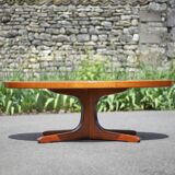 Baumann coffee table, star foot wooden table, vintage coffee table, living room table, 70's