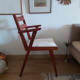 Vintage teak armchair