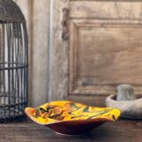 Vintage mixed terracotta bowl