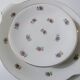 antique dessert service Lunéville 8 plates + 1 cake dish