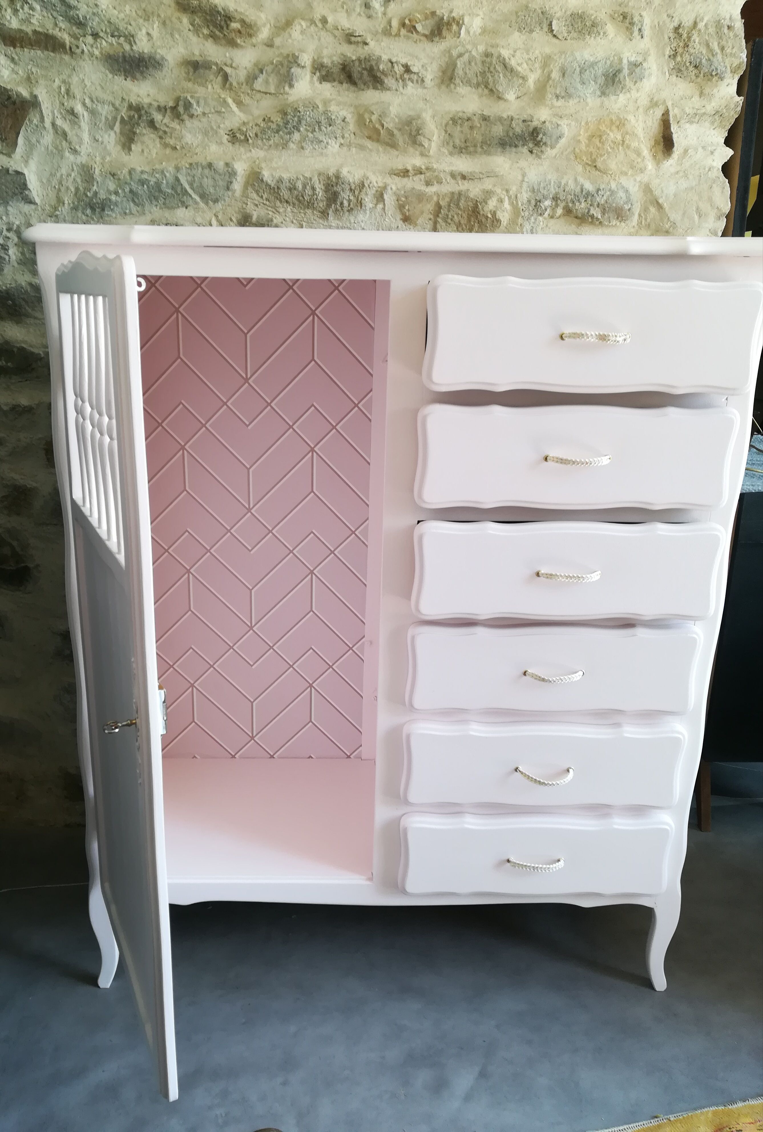 armoire enfant revisitée