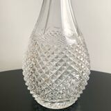 Carafe en cristal vintage